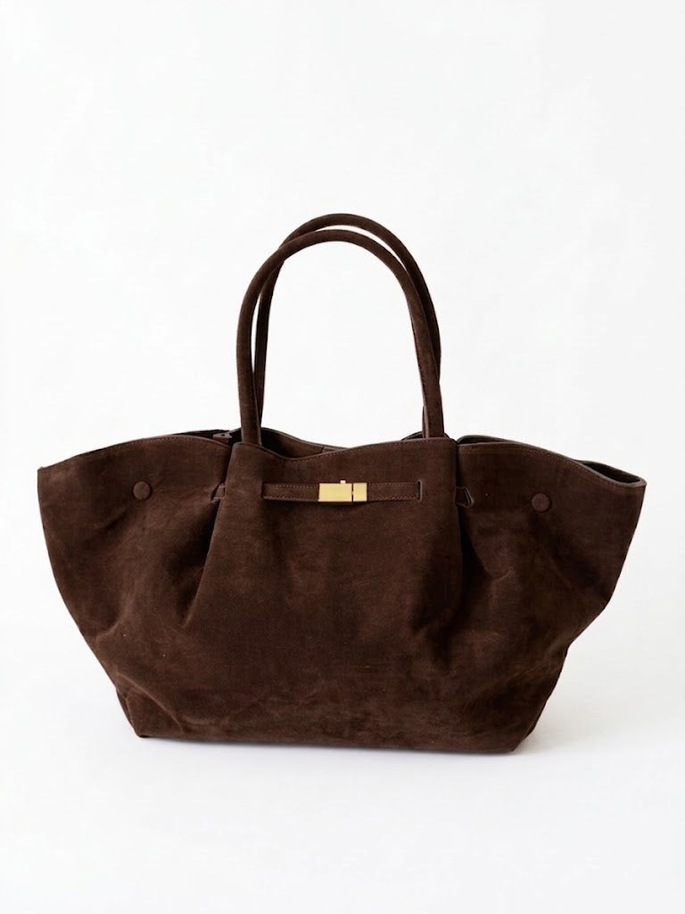 Bolso de ante color café