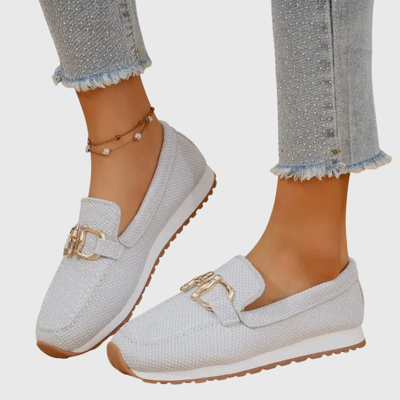 Elsie - Zapatillas deportivas tipo mocasín ortopédico