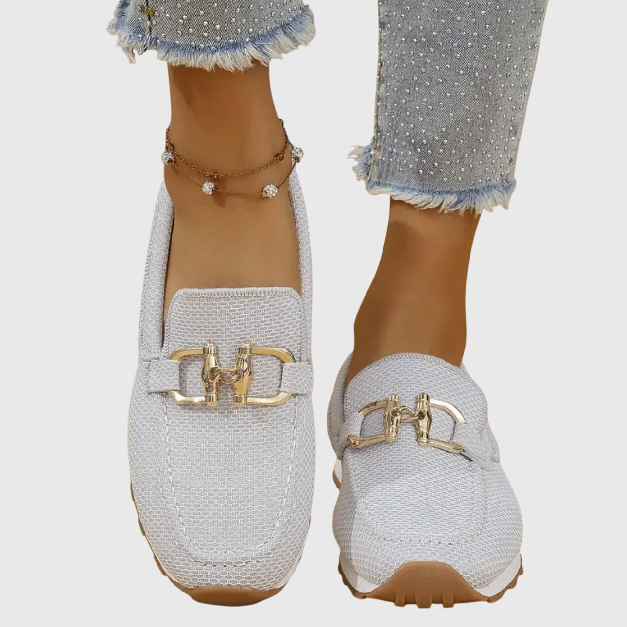 Elsie - Zapatillas deportivas tipo mocasín ortopédico