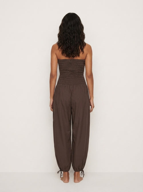 Amanda | Mono Boho de Pierna Fluida