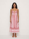Rosalía | Vestido Midi Bordado