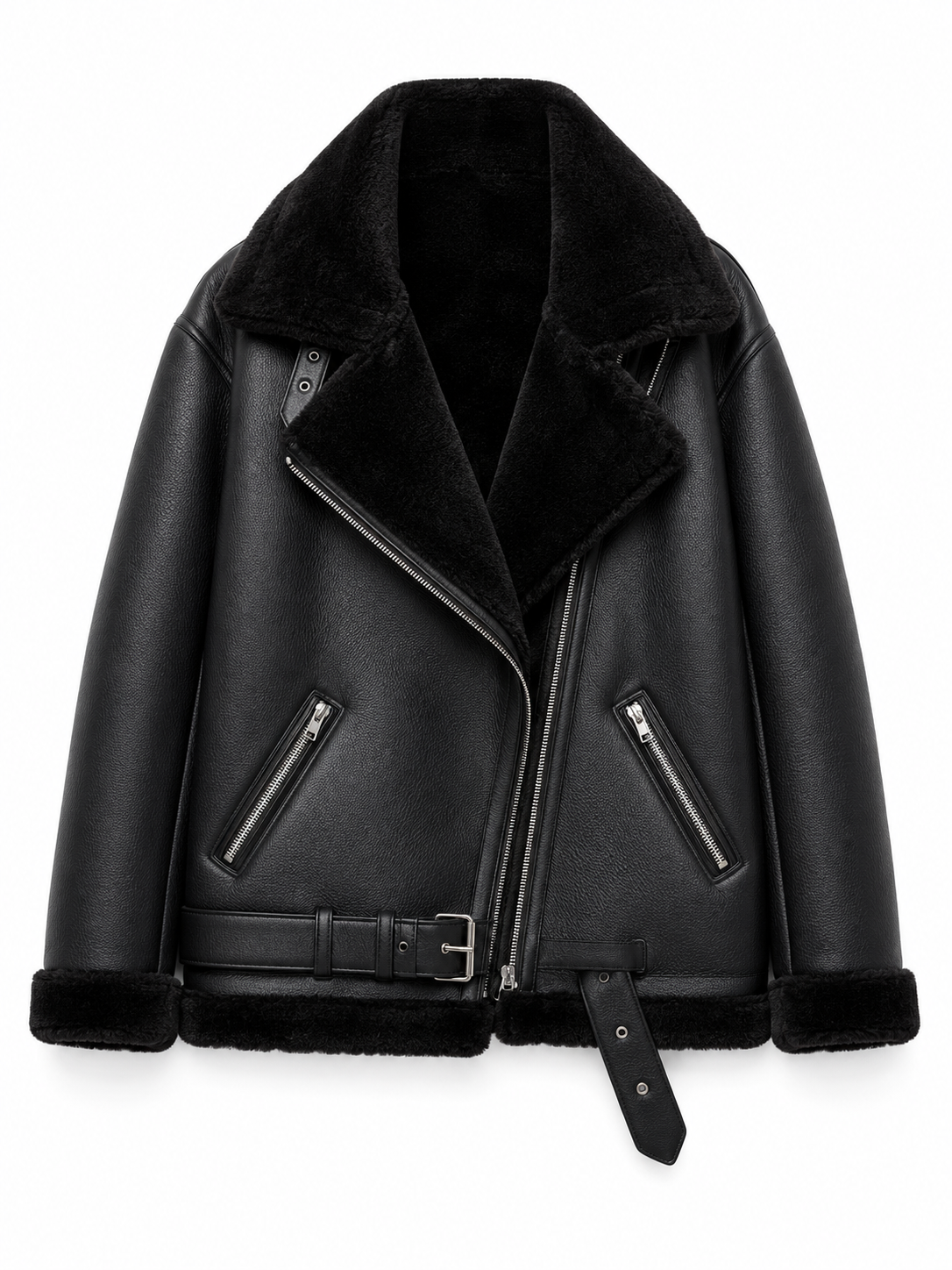 VALENTINA | Chaqueta Aviador de Borreguito