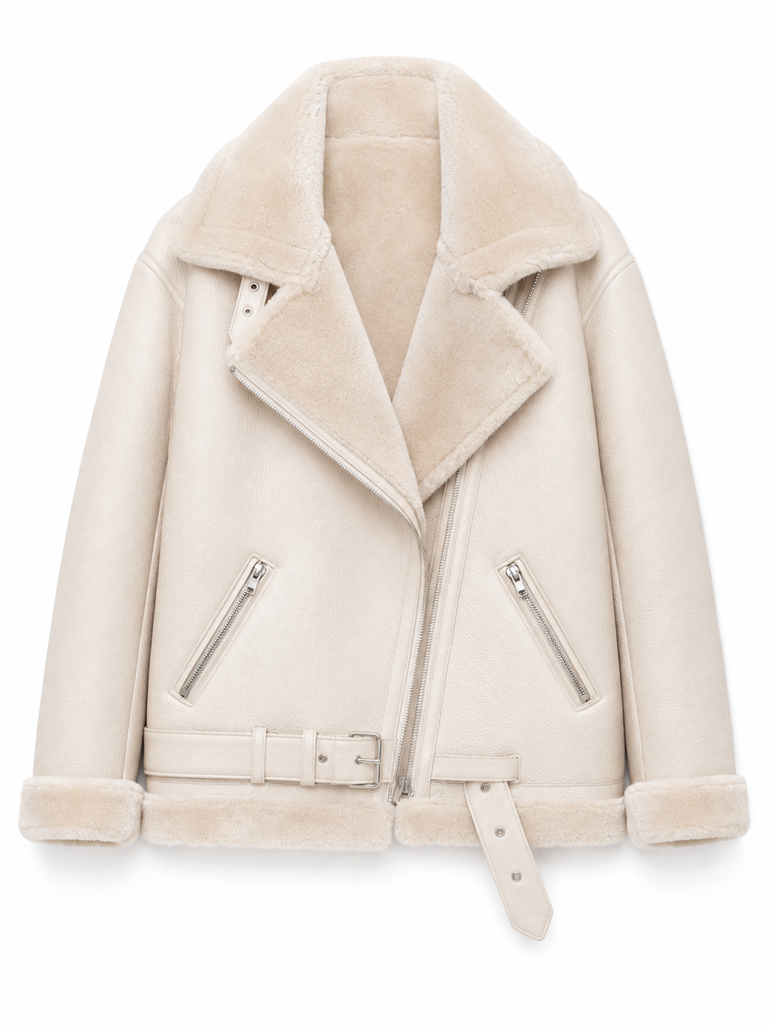VALENTINA | Chaqueta Aviador de Borreguito