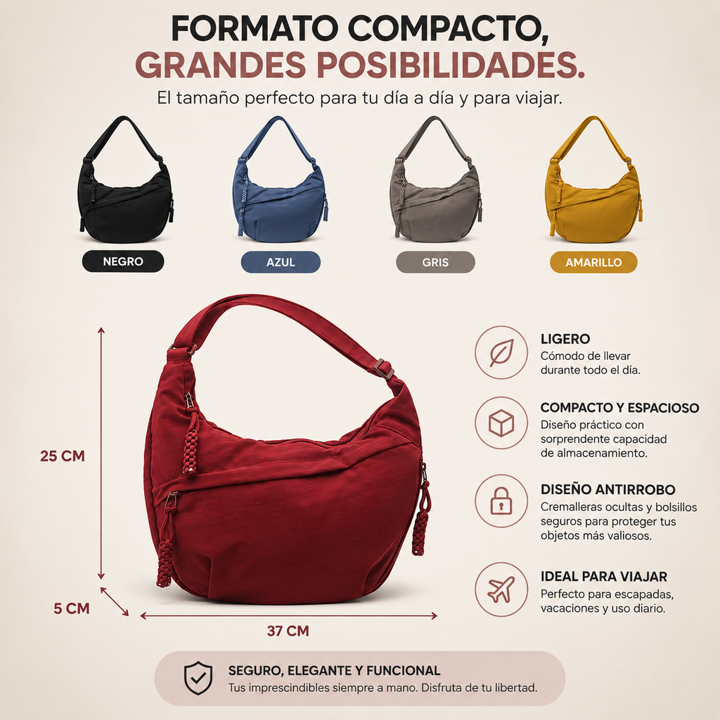 LUNA | Bolso de hombro