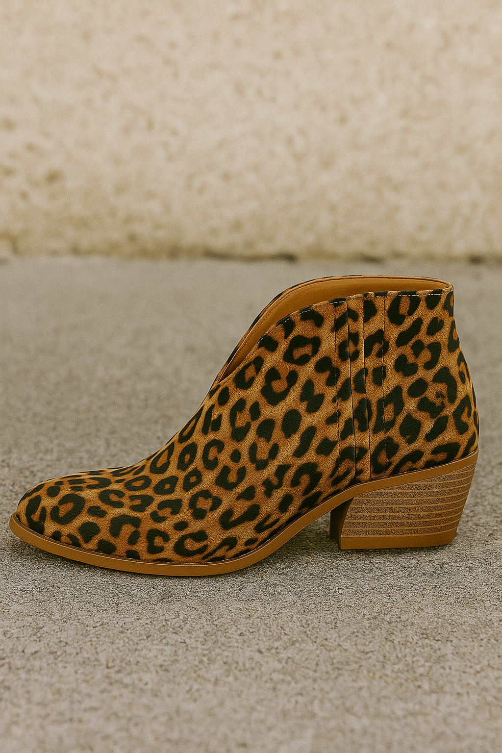 Camila™ | Botines con estampado de leopardo
