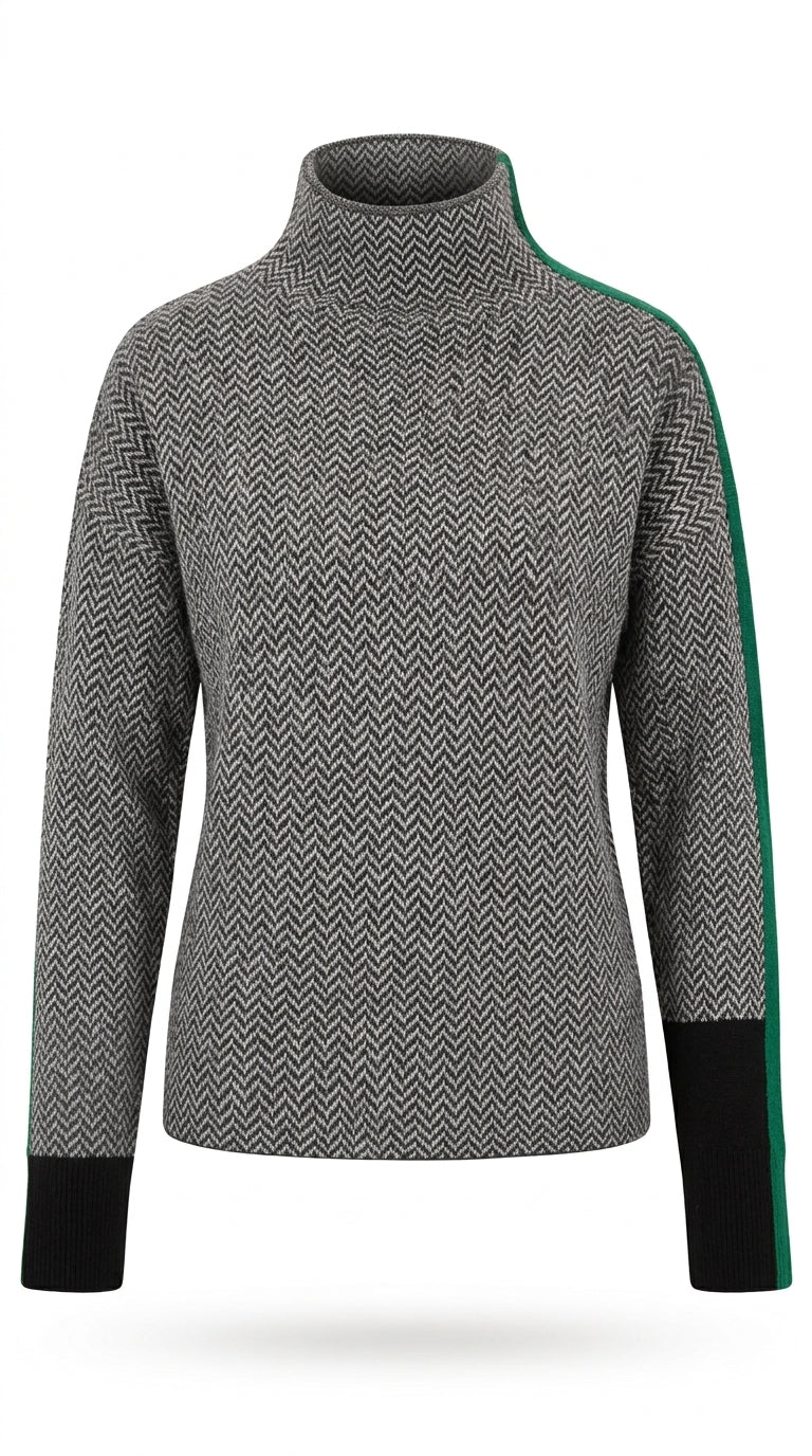 Vega | Jersey de espiga con línea lateral contrastante