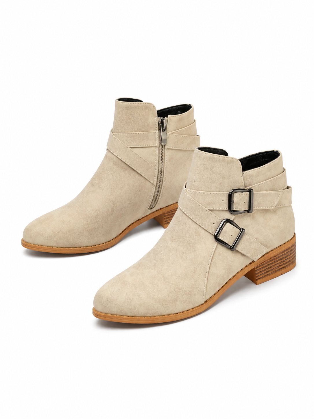 Catalina | Botines Clásicos con Doble Hebilla
