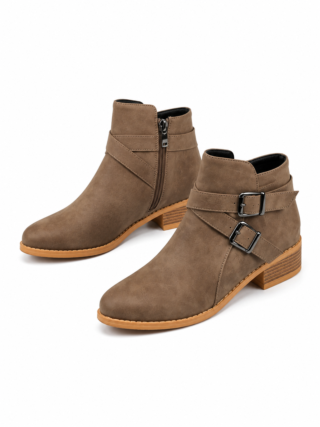 Catalina | Botines Clásicos con Doble Hebilla