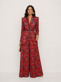 Antonia | Conjunto Floral de Blazer y Pantalón
