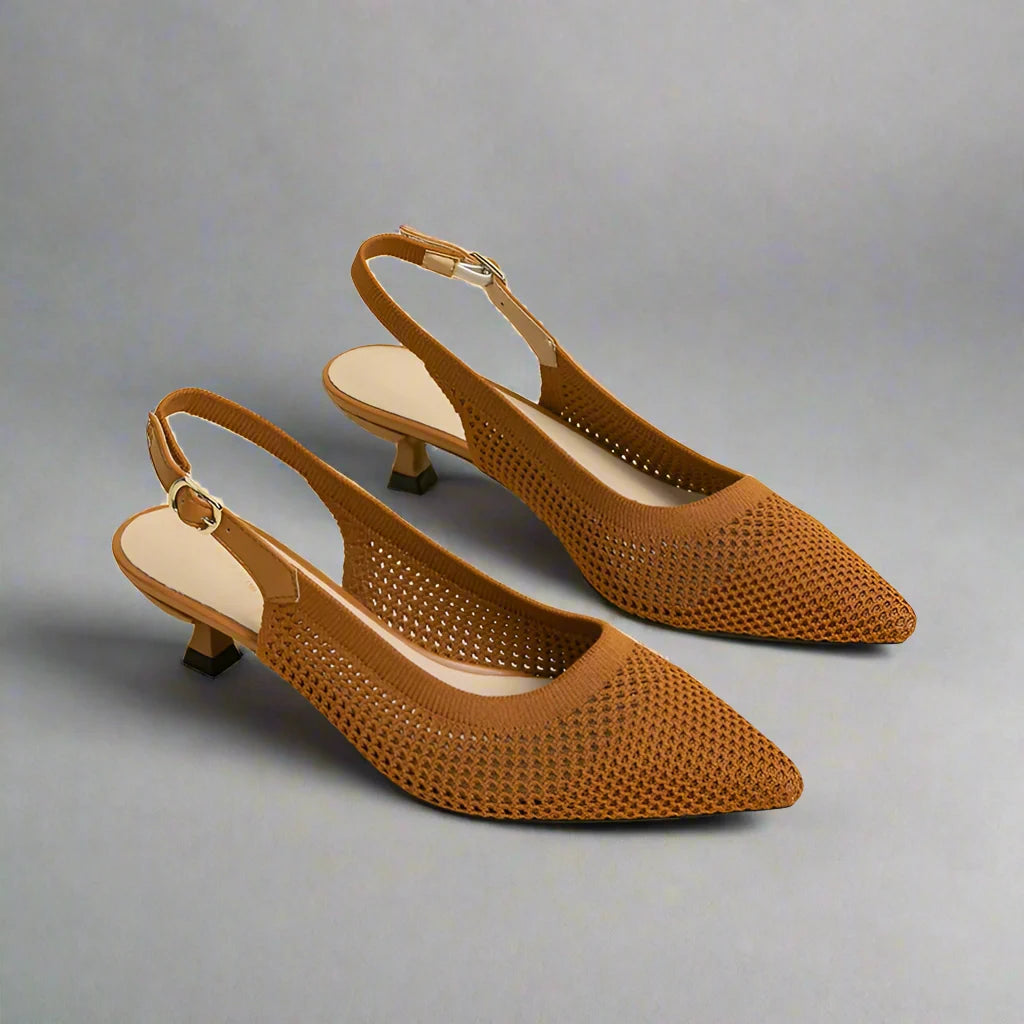 Avelina | Zapatos de tacón de malla