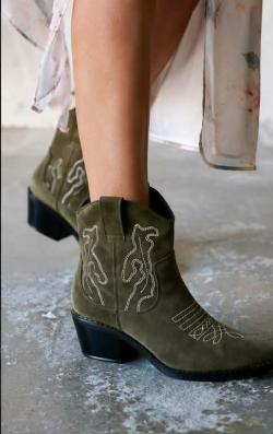 Élise™ | Botines cortos de ante