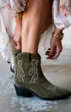 Élise™ | Botines cortos de ante