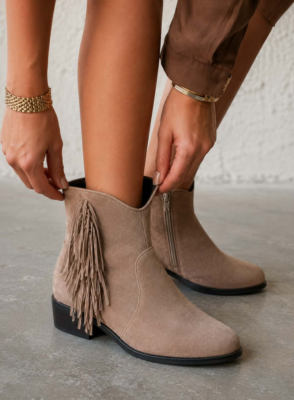 Manon™ | Botas con flecos