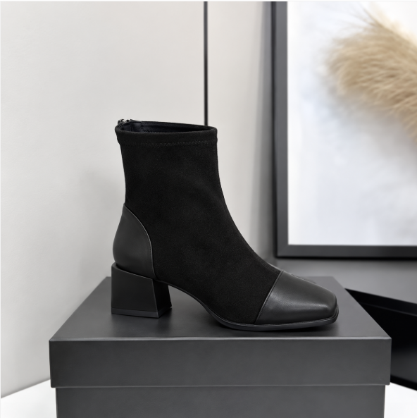 Solène™ | Botines elegantes de ante
