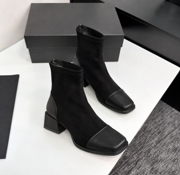 Solène™ | Botines elegantes de ante
