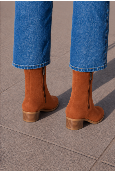 Manón™ | Botines de tacón cuadrado