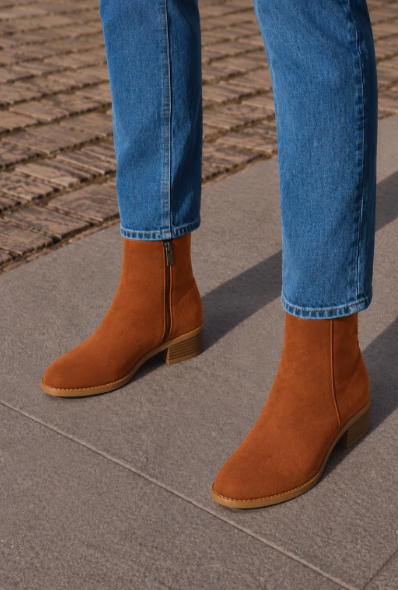 Manón™ | Botines de tacón cuadrado