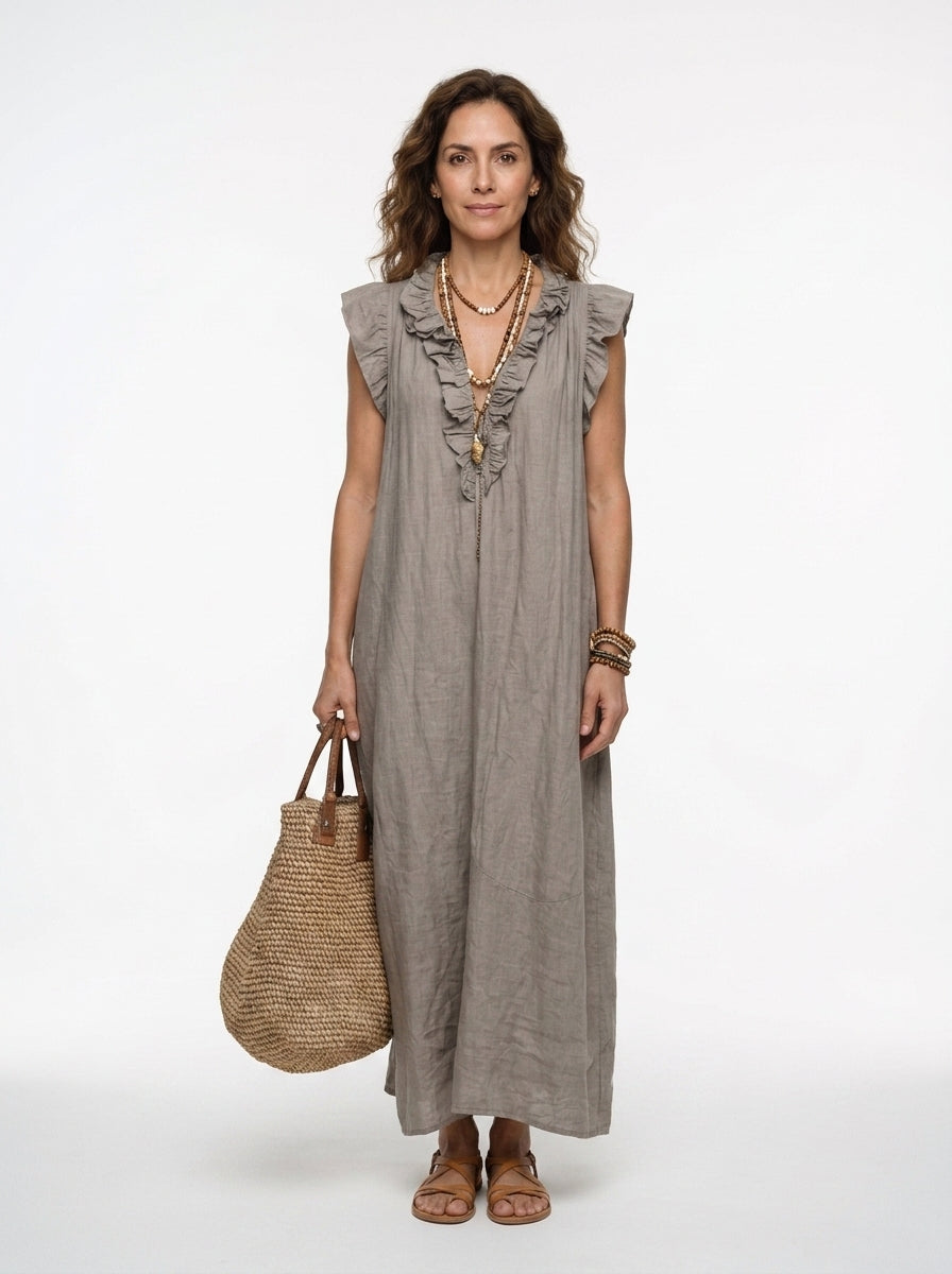 Camila | Vestido largo bohemio
