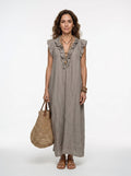 Camila | Vestido largo bohemio