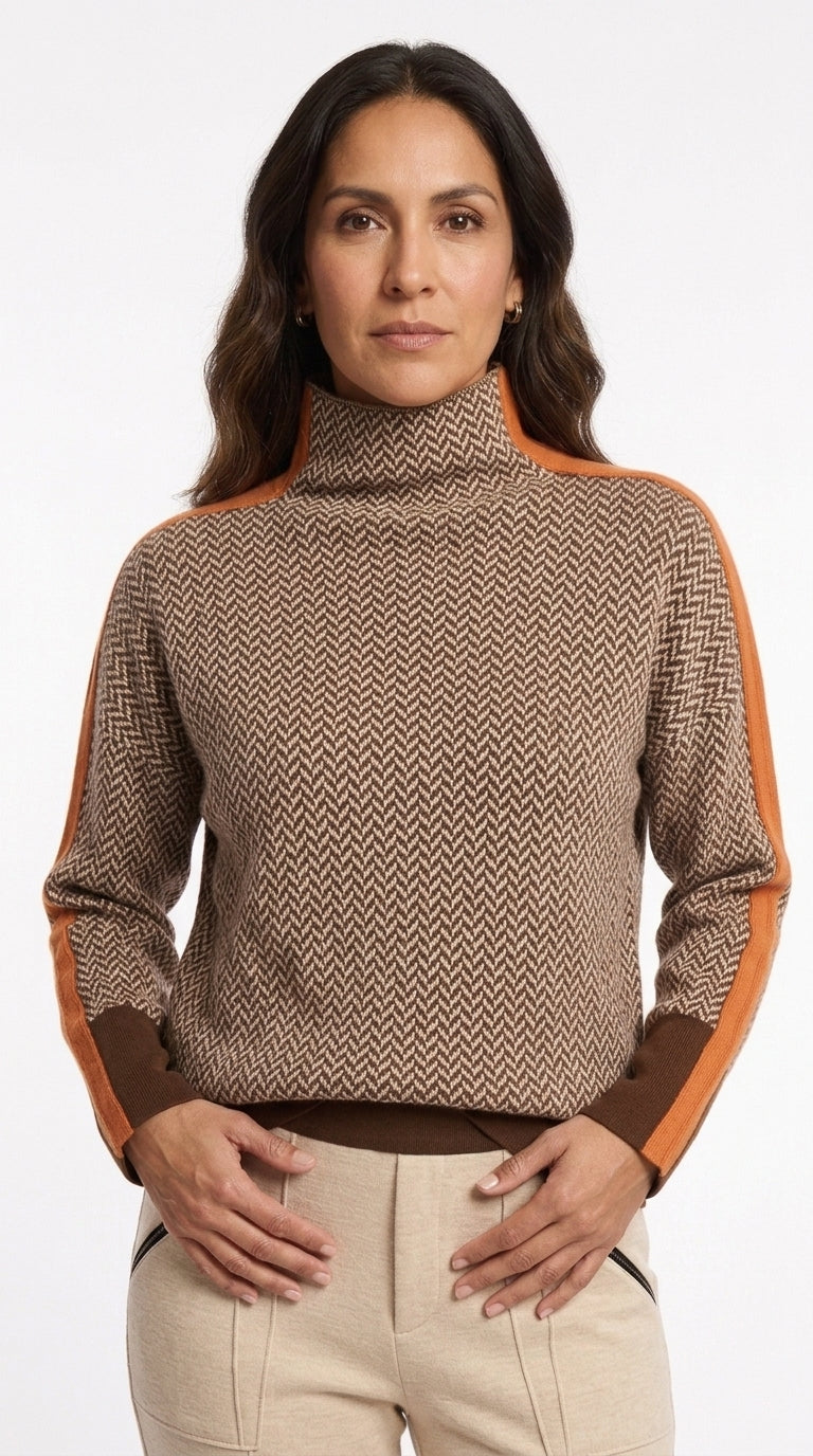 Vega | Jersey de espiga con línea lateral contrastante