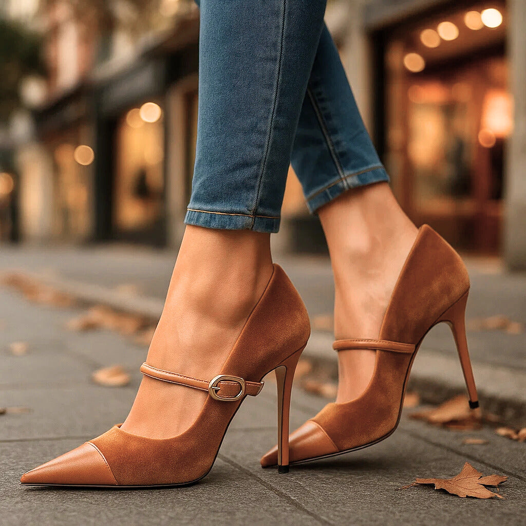 Ariette | Zapatos de tacón de terciopelo