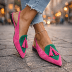 Rosa y verde