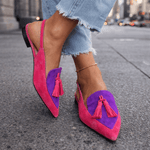 Rosa y morado