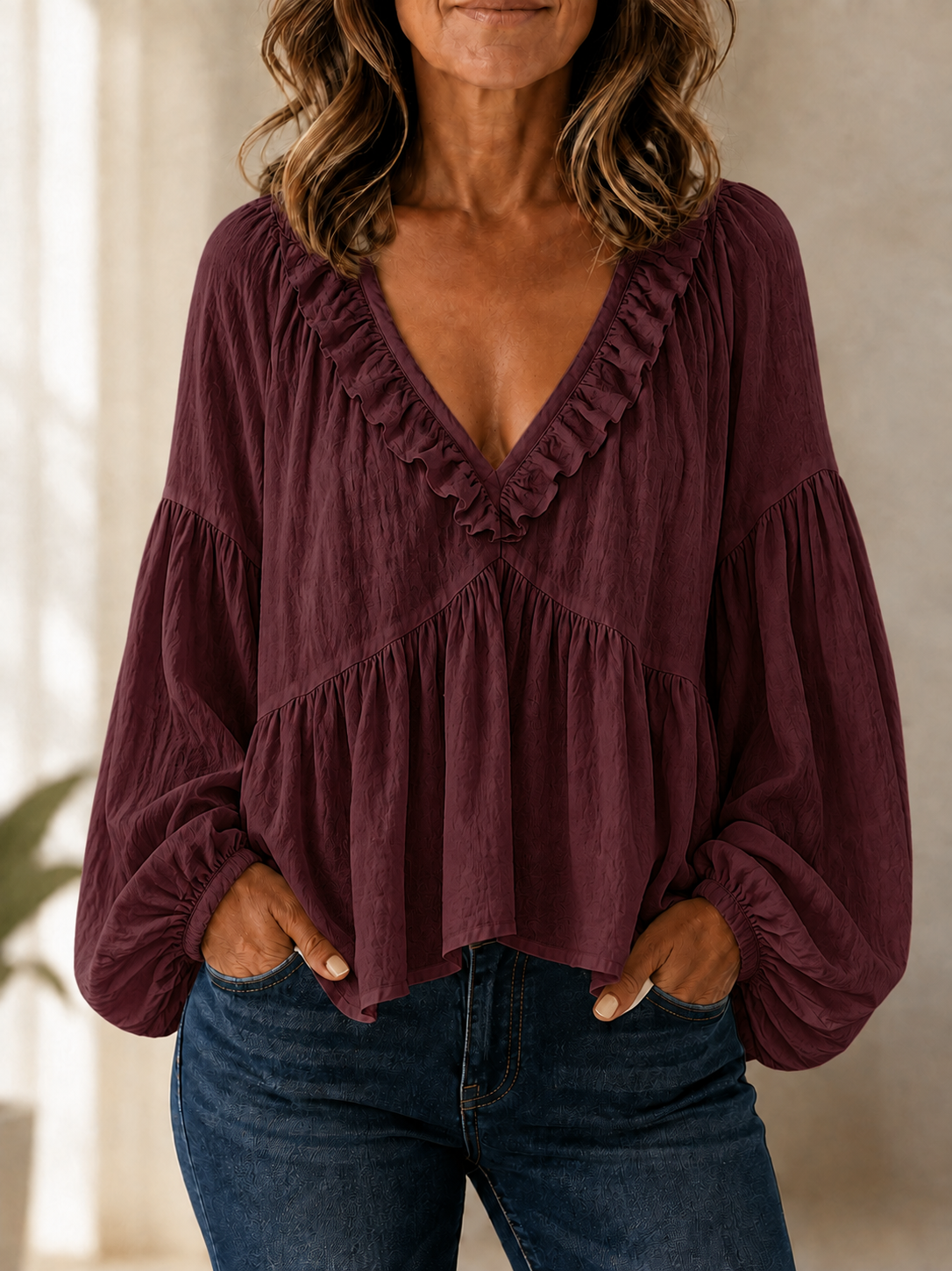 Blusa Valeria de Volantes