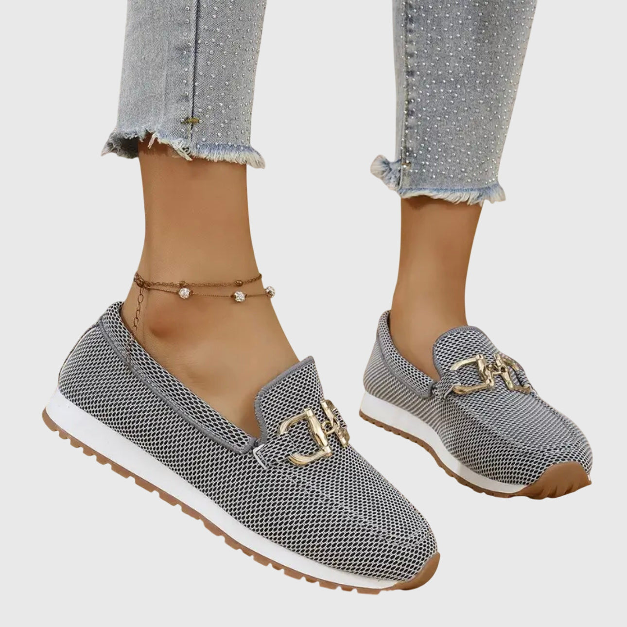 Elsie - Zapatillas deportivas tipo mocasín ortopédico