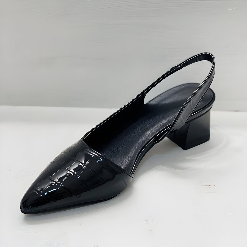 Graziella | Zapatos de tacón con punta ancha