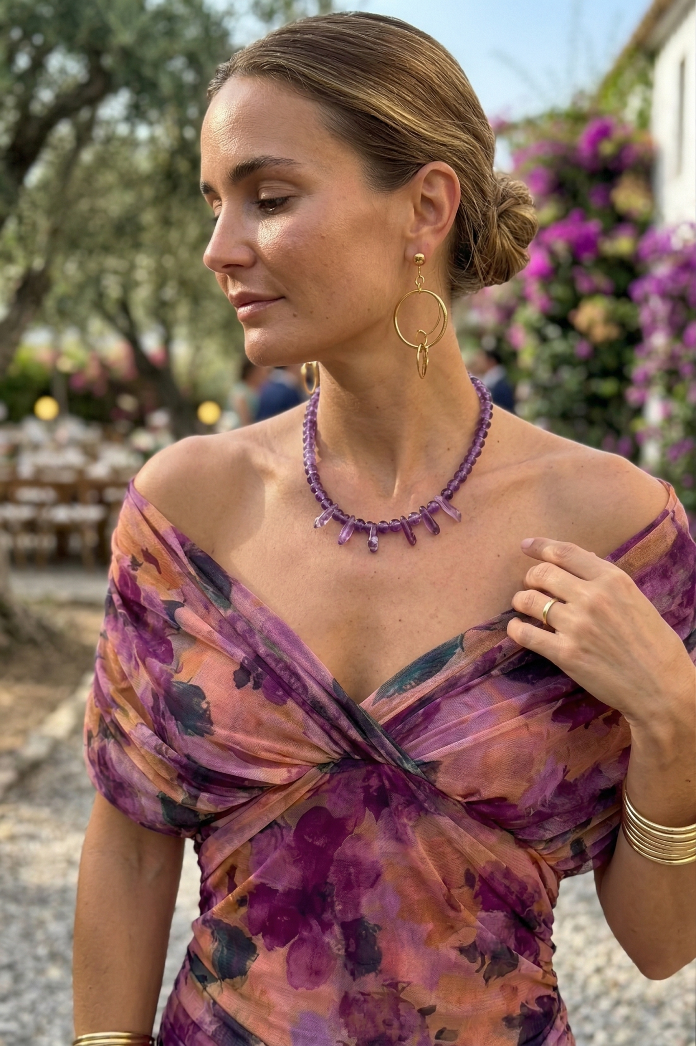 Paula™ | Vestido largo con escote en V