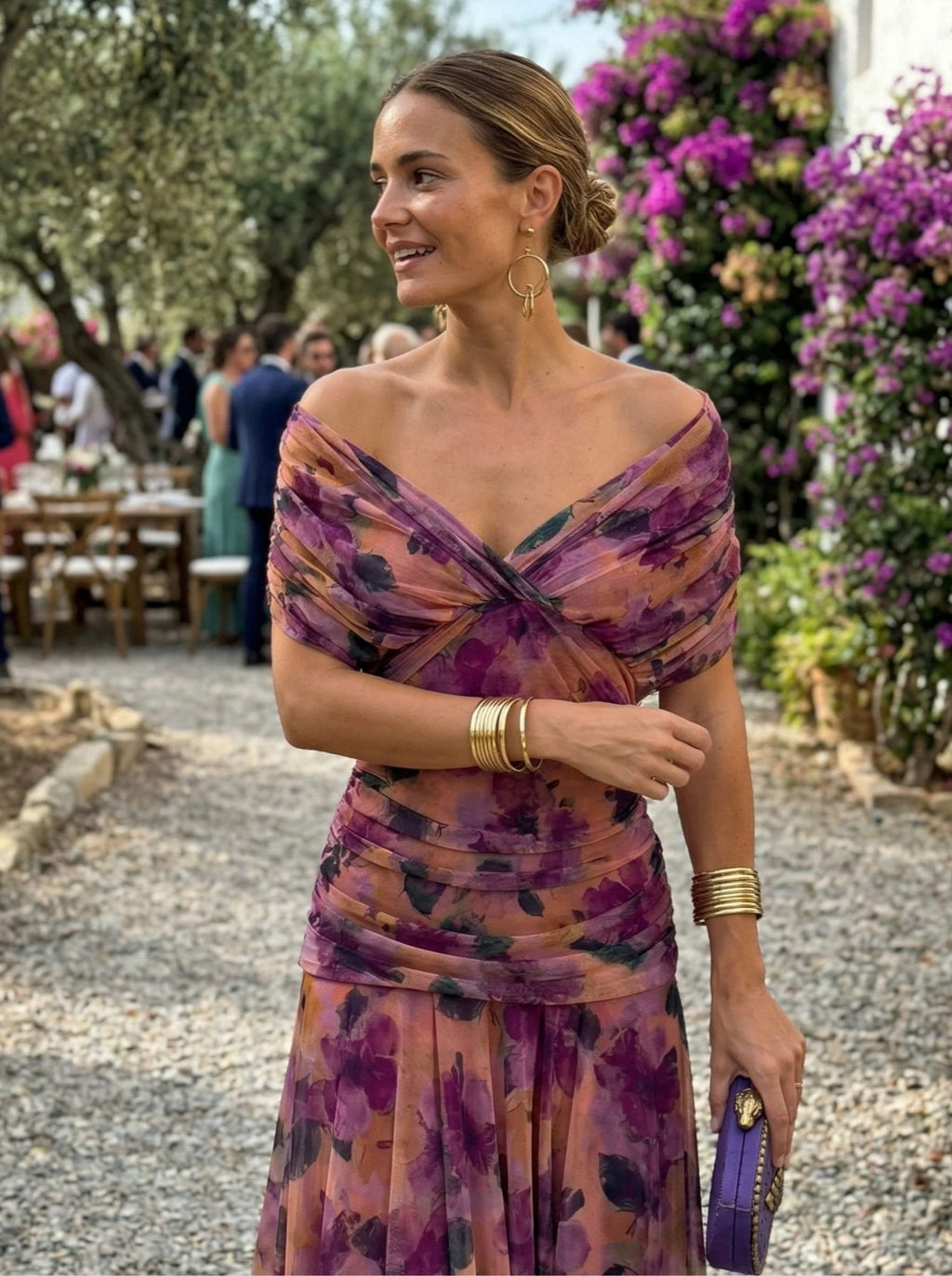 Paula™ | Vestido largo con escote en V