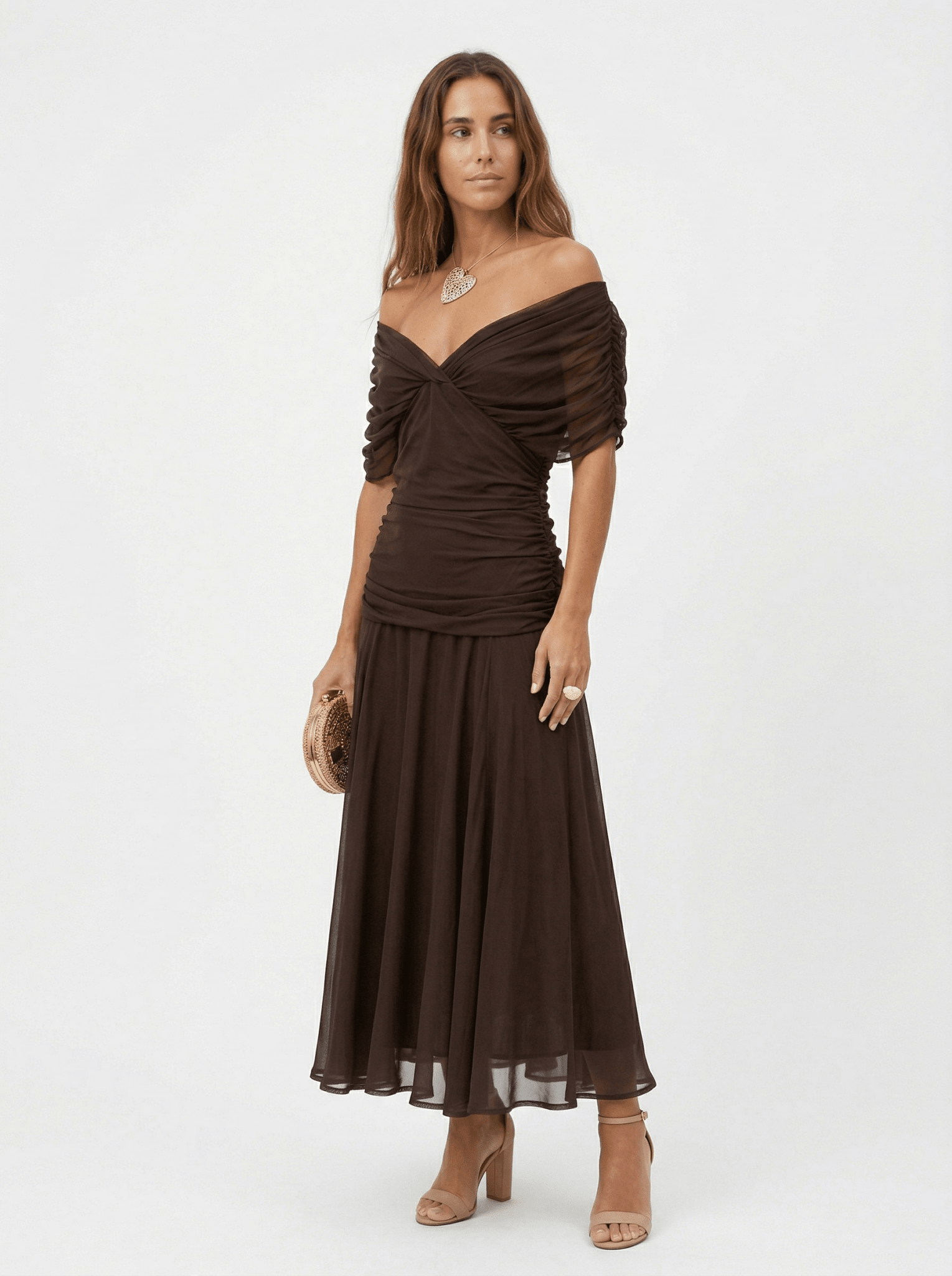 Paula™ | Vestido largo con escote en V