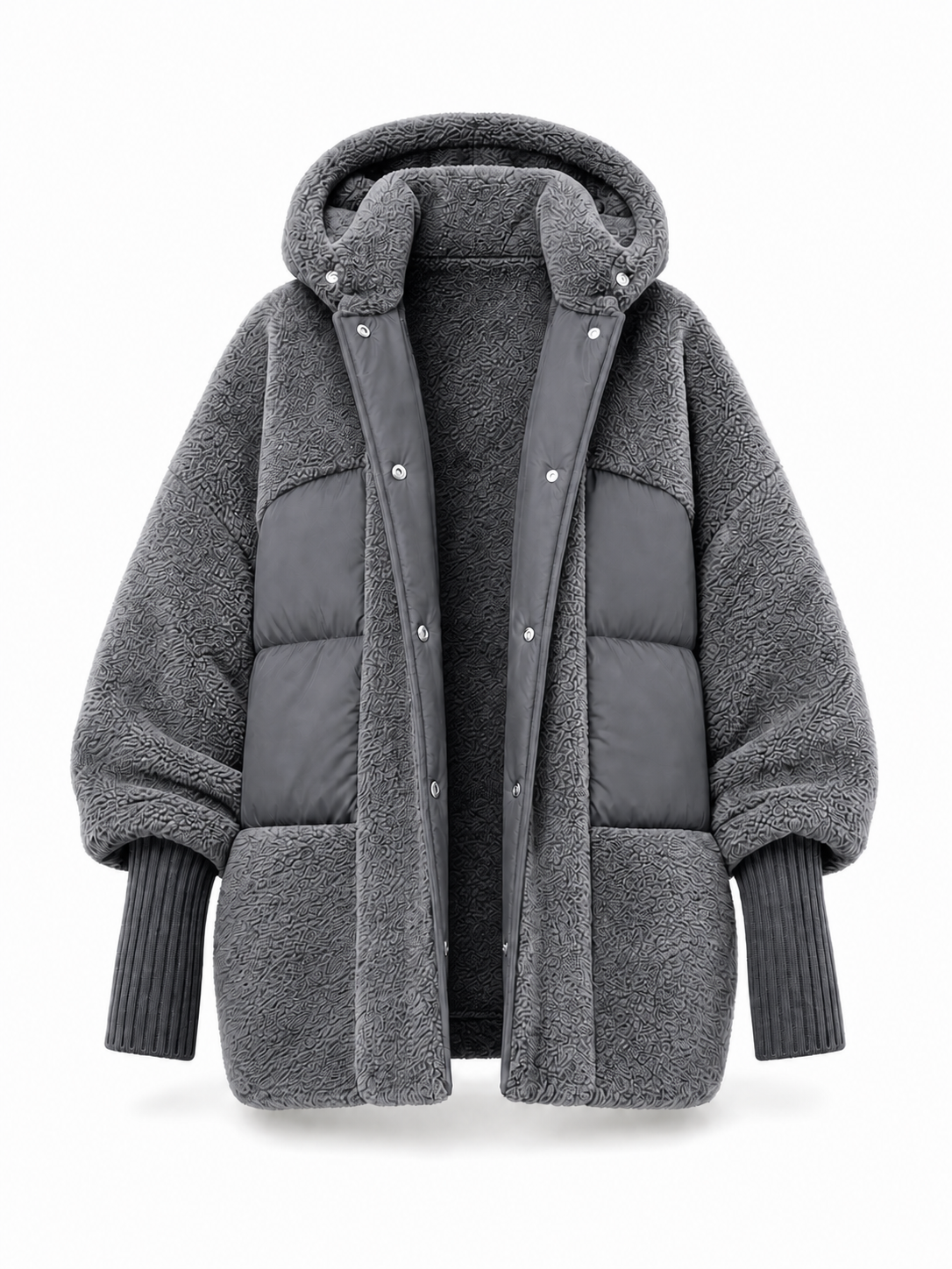 Lina™ | Abrigo Teddy Oversize