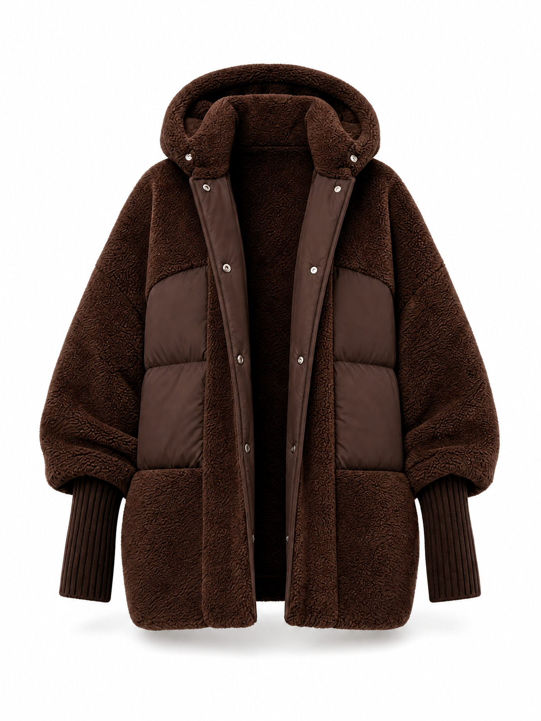 Lina™ | Abrigo Teddy Oversize
